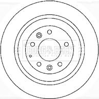 HELLA 8DD 355 114-501 - Гальмівний диск autocars.com.ua