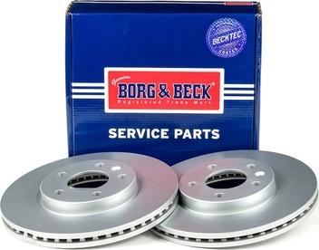 Borg & Beck BBD4797 - Гальмівний диск autocars.com.ua
