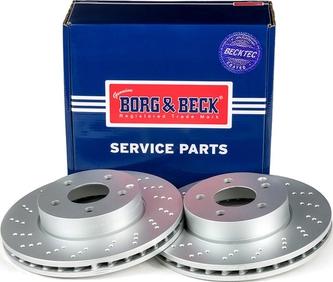 Borg & Beck BBD4800 - Гальмівний диск autocars.com.ua