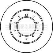 Delphi BG612C - Тормозной диск avtokuzovplus.com.ua