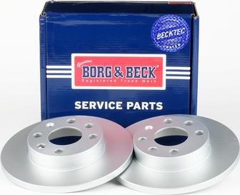 Borg & Beck BBD4857 - Гальмівний диск autocars.com.ua