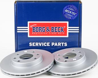 Borg & Beck BBD4858 - Гальмівний диск autocars.com.ua