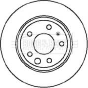 Borg & Beck BBD4900 - Гальмівний диск autocars.com.ua