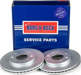 Borg & Beck BBD4909 - Гальмівний диск autocars.com.ua