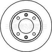 BENDIX 561410 - Тормозной диск avtokuzovplus.com.ua