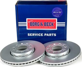Borg & Beck BBD4948 - Гальмівний диск autocars.com.ua