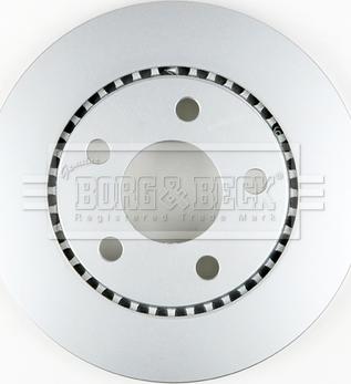 Borg & Beck BBD4972 - Тормозной диск autodnr.net