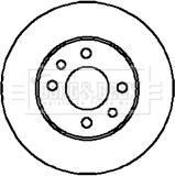 Borg & Beck BBD5014 - Гальмівний диск autocars.com.ua