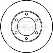 Borg & Beck BBD5029 - Тормозной диск avtokuzovplus.com.ua