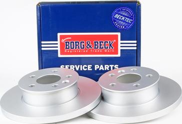 Borg & Beck BBD5061 - Гальмівний диск autocars.com.ua