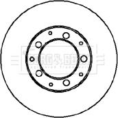 Borg & Beck BBD5064 - Тормозной диск avtokuzovplus.com.ua