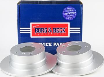 Borg & Beck BBD5076 - Гальмівний диск autocars.com.ua