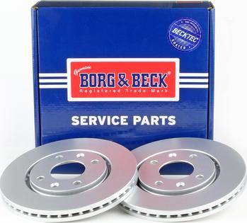 Borg & Beck BBD5099 - Тормозной диск avtokuzovplus.com.ua