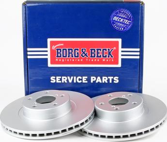 Borg & Beck BBD5103 - Тормозной диск avtokuzovplus.com.ua