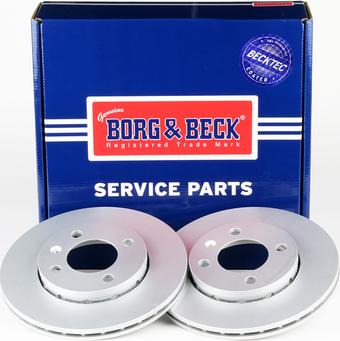 Borg & Beck BBD5109 - Гальмівний диск autocars.com.ua