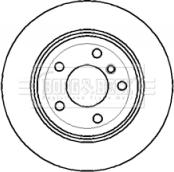 Delphi BG3831 - Тормозной диск avtokuzovplus.com.ua