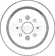 Borg & Beck BBD5139 - Гальмівний диск autocars.com.ua