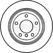 Borg & Beck BBD5144 - Тормозной диск avtokuzovplus.com.ua