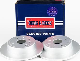 Borg & Beck BBD5158 - Тормозной диск avtokuzovplus.com.ua