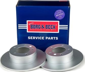 Borg & Beck BBD5164 - Тормозной диск avtokuzovplus.com.ua