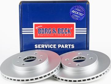 Borg & Beck BBD5182 - Тормозной диск avtokuzovplus.com.ua