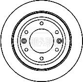 HELLA 8DD 355 116-491 - Тормозной диск avtokuzovplus.com.ua