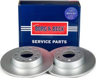 Borg & Beck BBD5200 - Тормозной диск avtokuzovplus.com.ua