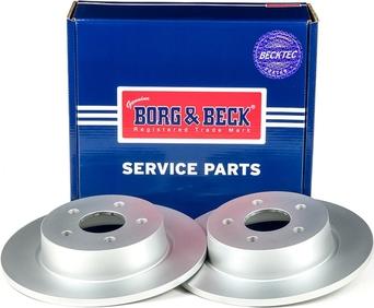Borg & Beck BBD5210 - Гальмівний диск autocars.com.ua