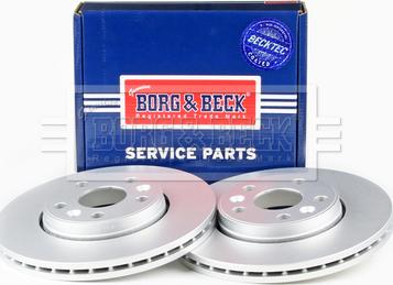 Borg & Beck BBD5211 - Гальмівний диск autocars.com.ua