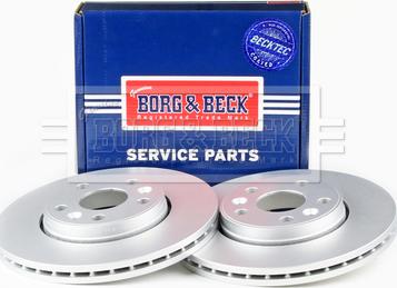 Borg & Beck BBD5211 - Тормозной диск avtokuzovplus.com.ua