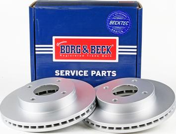 Borg & Beck BBD5214 - Гальмівний диск autocars.com.ua