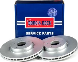 Borg & Beck BBD5218 - Гальмівний диск autocars.com.ua