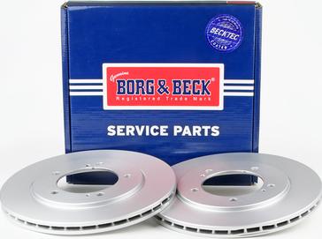 Borg & Beck BBD5219 - Тормозной диск avtokuzovplus.com.ua