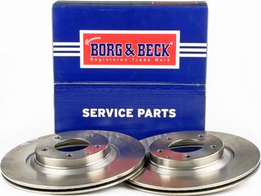 Borg & Beck BBD5224 - Гальмівний диск autocars.com.ua
