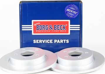 Borg & Beck BBD5241 - Гальмівний диск autocars.com.ua