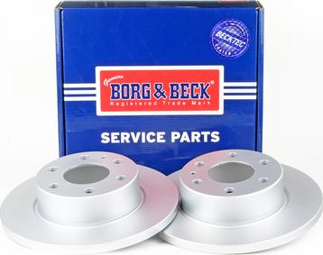 Borg & Beck BBD5253 - Гальмівний диск autocars.com.ua