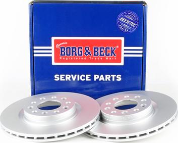 Borg & Beck BBD5272 - Тормозной диск avtokuzovplus.com.ua