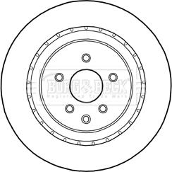 FTE BS7387 - Гальмівний диск autocars.com.ua