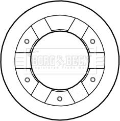 Herth+Buss Jakoparts J3305078 - Гальмівний диск autocars.com.ua