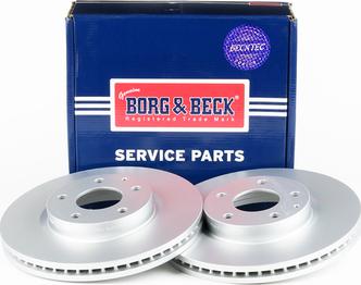 Borg & Beck BBD5302 - Тормозной диск avtokuzovplus.com.ua