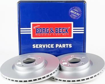 Borg & Beck BBD5305 - Гальмівний диск autocars.com.ua