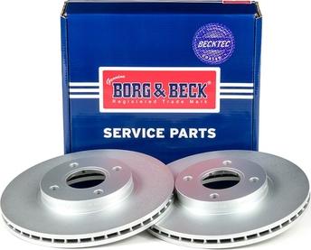 Borg & Beck BBD5316 - Гальмівний диск autocars.com.ua