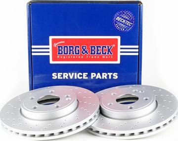 Borg & Beck BBD5322 - Гальмівний диск autocars.com.ua