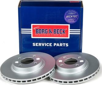 Borg & Beck BBD5328 - Гальмівний диск autocars.com.ua