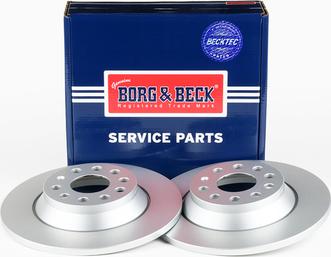 Borg & Beck BBD5331 - Гальмівний диск autocars.com.ua