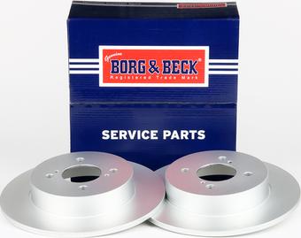 Borg & Beck BBD5334 - Тормозной диск autodnr.net