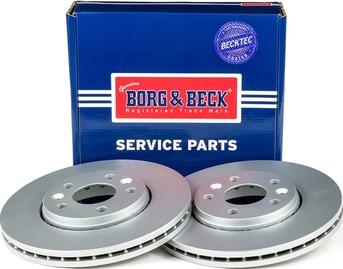 Borg & Beck BBD5391 - Тормозной диск avtokuzovplus.com.ua