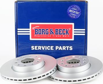 Borg & Beck BBD5393 - Гальмівний диск autocars.com.ua