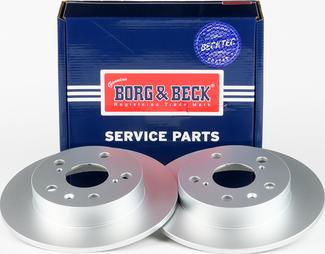 Borg & Beck BBD5401 - Тормозной диск avtokuzovplus.com.ua