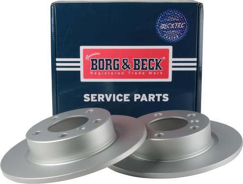 Borg & Beck BBD5408 - Тормозной диск autodnr.net